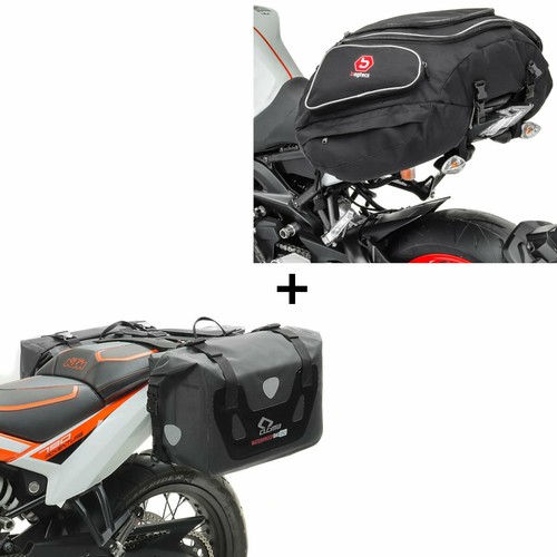 Set saddlebags rear - set, +