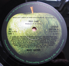 Mary hopkin 'POSTCARD' 1969 UK