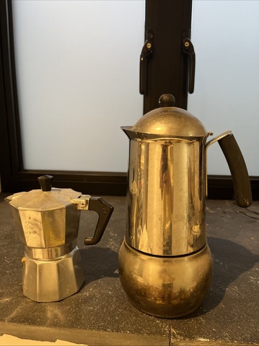 Two stovetop coffee - stovetop,