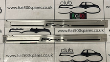 Fiat 500 Chrome Sill Plates