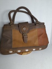 Belle Paris Brown Handbag Shoulder Bag Fashion Accessories Double Handle Strap