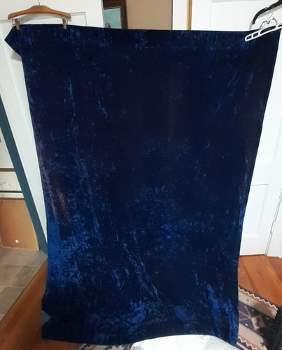 Vtg 1970s crushed velvet - 1970s,