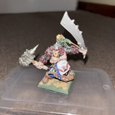 Warhammer Fantasy Ogre Kingdoms Tyrant Resin OOP Painted