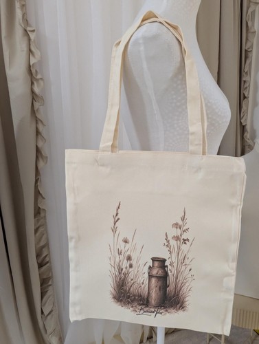 Vintage milk churn tote - churn, |