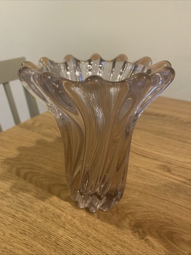 Vintage beautiful glass vase - beautiful,