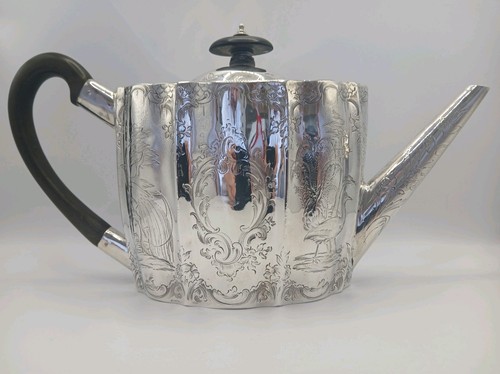 1798 large silver - silver, teapot