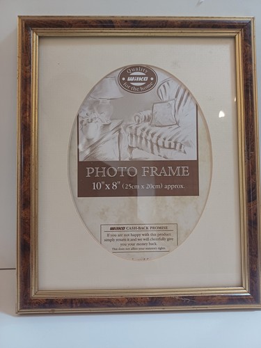 Wilko photo frame walnut - frame, in