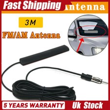 300cm Car Hidden Antenna Stereo FM AM Aerial Radio Signal Antenna Booster New