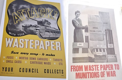 Wartime posters attack - posters:,