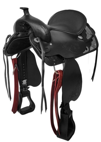 Western treeless saddle kansas - western,