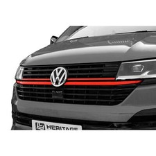 Upper Front Grille Trims, Red