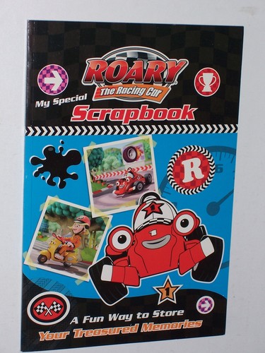Roary the racing car - racing, scrapbook