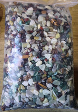 9.2kg Jade Tigers Eye Aventurine Green Mix Crystal Decrative Stone