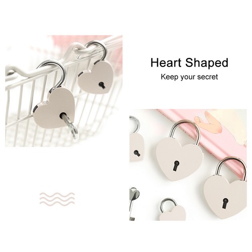 Sets heart shaped - 2, padlock