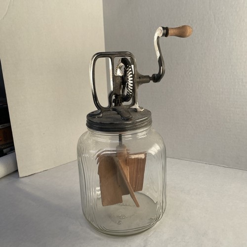 Antique container glass jar - antique,
