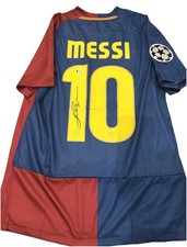 Lionel Messi Hand Signed 2009