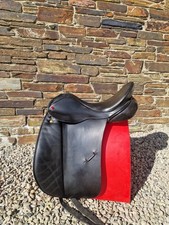 Albion K2 17.5 M-M/W Dressage Saddle Black