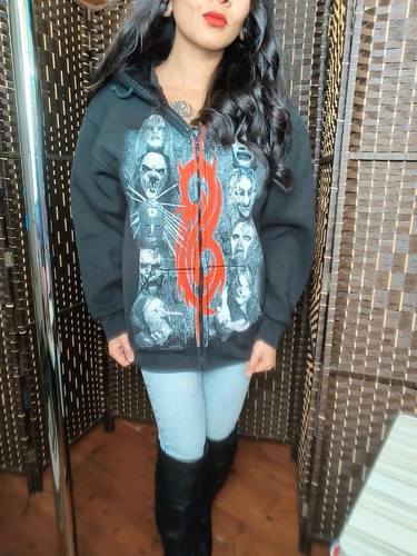 Slipknot band zip hoodie - slipknot,