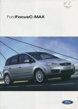 CAR BROCHURE: FORD FOCUS C-MAX - FEBRUARY 2003