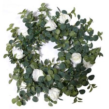 Artificial Eucalyptus Rose