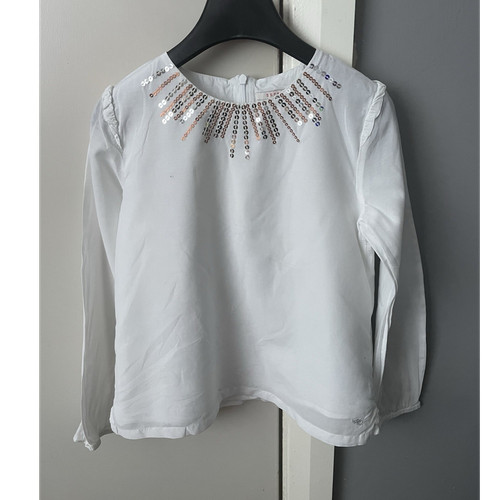 Sparkle girls white cotton - white,