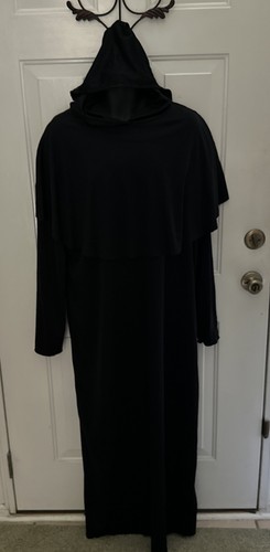 Costume men black hooded - costume, men's