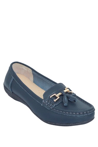 Ladies leather loafer - loafer,, extra