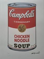 Andy Warhol Signed Lithograph