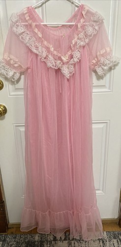 Vintage peignoir set - peignoir,