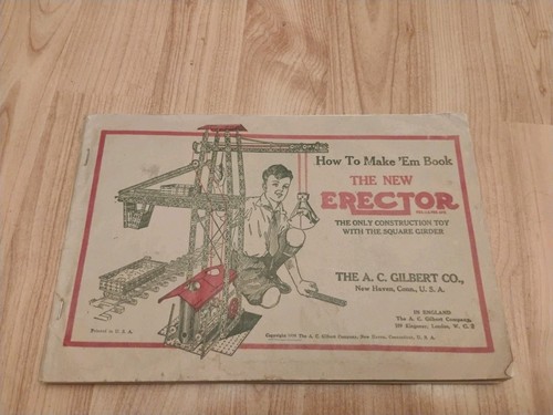 Gilbert erector set original - erector,