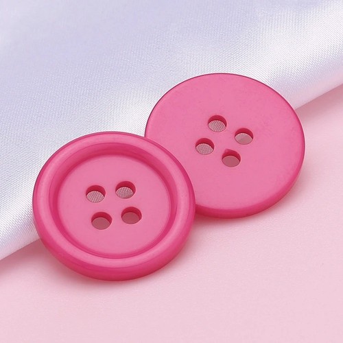 25mm hole flat back resin - flat,