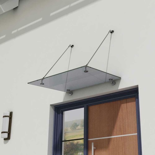 Durovin glass canopy rain - canopy,