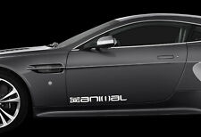 2 x LARGE ANIMAL LOGO car graphic sticker decals Vinyl camper van surf 