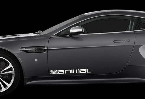 Large animal logo - x, car