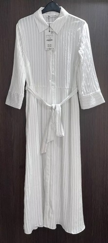 Zara white striped - striped, collared