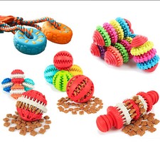 Dog Treat Chew Toys Teeth Cleaning Food Dispenser Feeders 176 sold