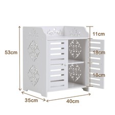 3/4/5 Tier White Shoe Storage