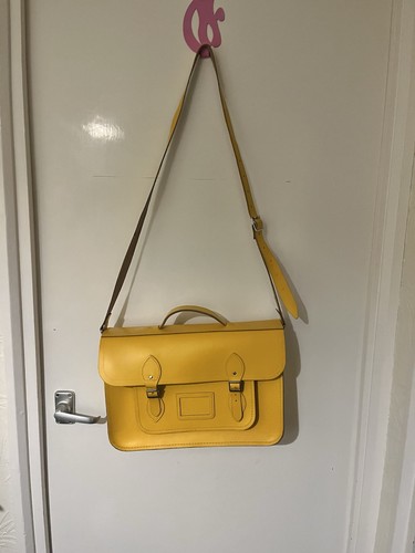 Mustard yellow leather - mustard,