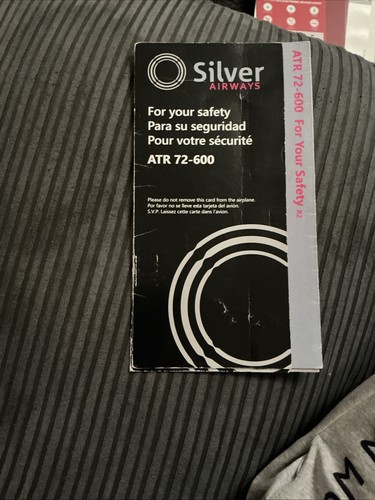 Silver airways atr 600 - silver,