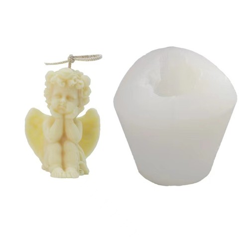 Angel baby silicone mold - angel,