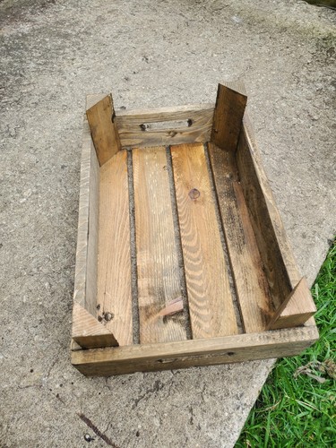 Rustic reclaimed wood seedling - reclaimed,