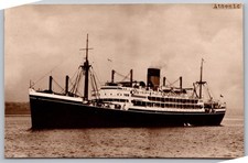 Post Card - SS Athenic Shaw