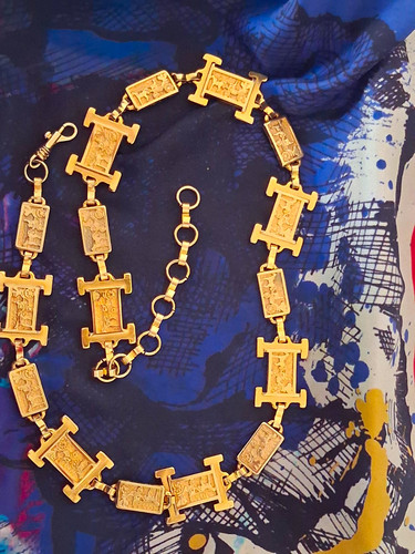 Vintage dam paris gold - dam,