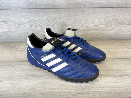 Adidas kaiser blue leather - blue,
