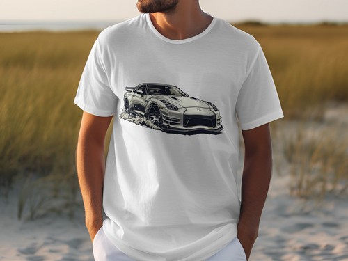 Nissan gtr sports car - car, graphic