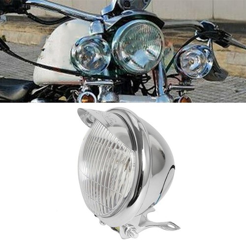 Chrome motorcycle retro - chrome,