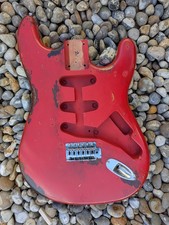 Stratocaster Relic Body With Bridge And Strap Pegs. UK Built.