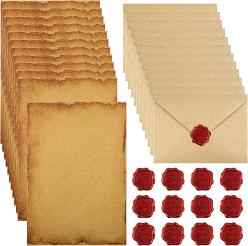 Vintage writing paper set - writing,