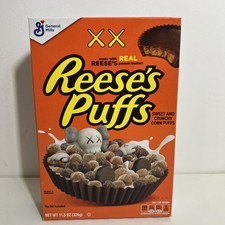 Kaws reese puffs cereal - x,