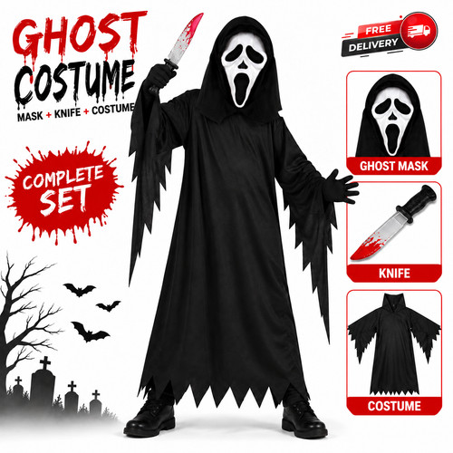 Kids boys ghost face - boys,
